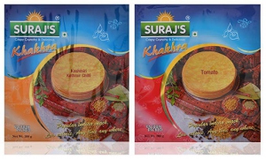 Suraj's KAshmiri chilli khakhra