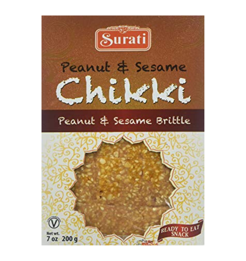 Surti Peanut And Sesme Chikki 200 Gm