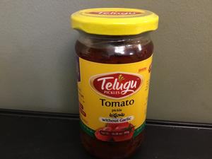 Telugu Tomato Pickle Wo Garlic 300 Gm