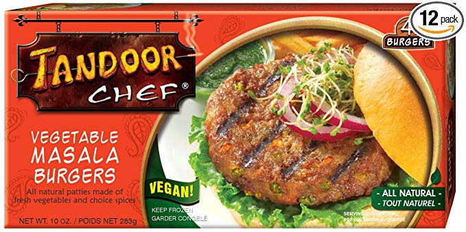Tandoor Chef Vegetable Masala Burgers 10 Oz