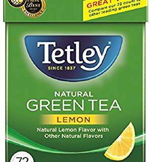Tetley Green Lemon Tea 144Gm