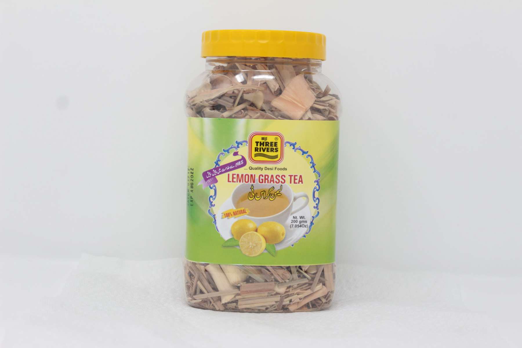 Three Rivers Lemon Grass Tea 200Gm