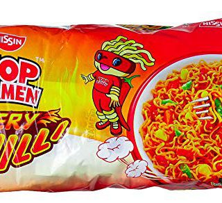 Top Rameen Fiery Chilli Noodles 280Gm`