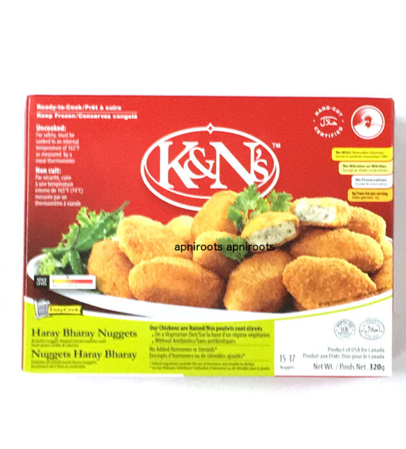 K&N Haray Bharay Nuggets 320gm