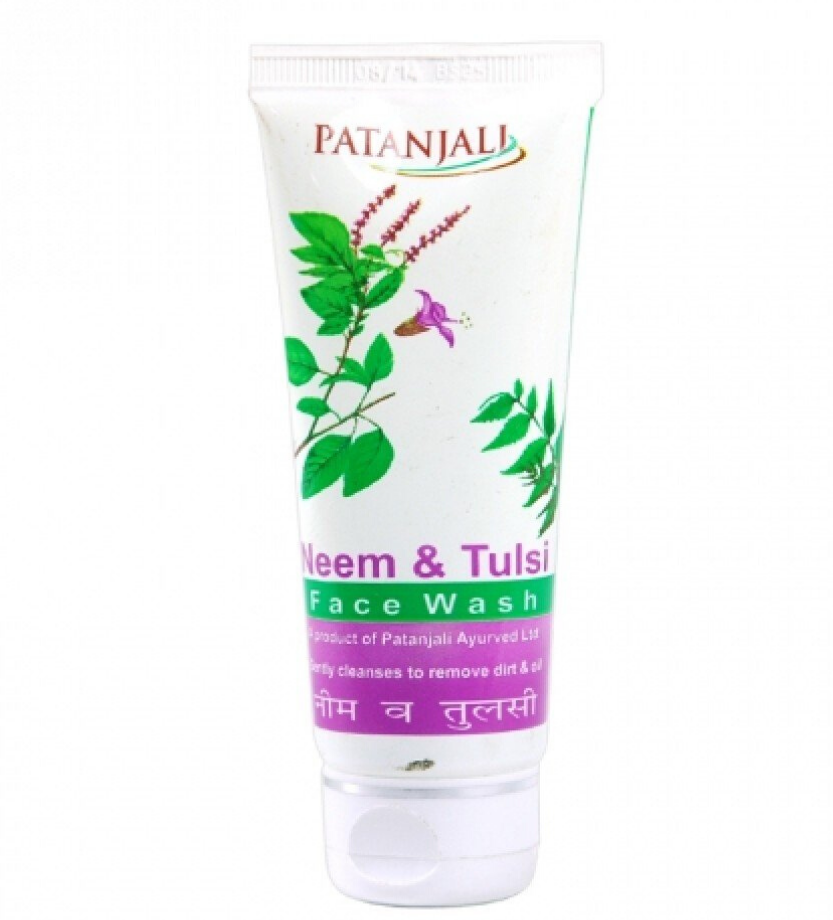 Patanjali Neem & Tulsi Face Wash 60 Gm