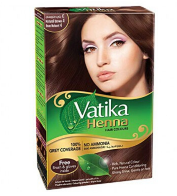 Vatika Henna Natural Brown 60 Gm