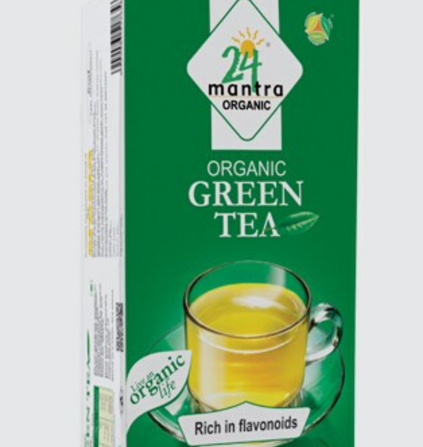 24 Mantra Green Tea Bag 1.32Oz