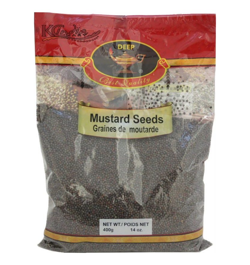 DEEP MUSTARD SEEDS 400 GM