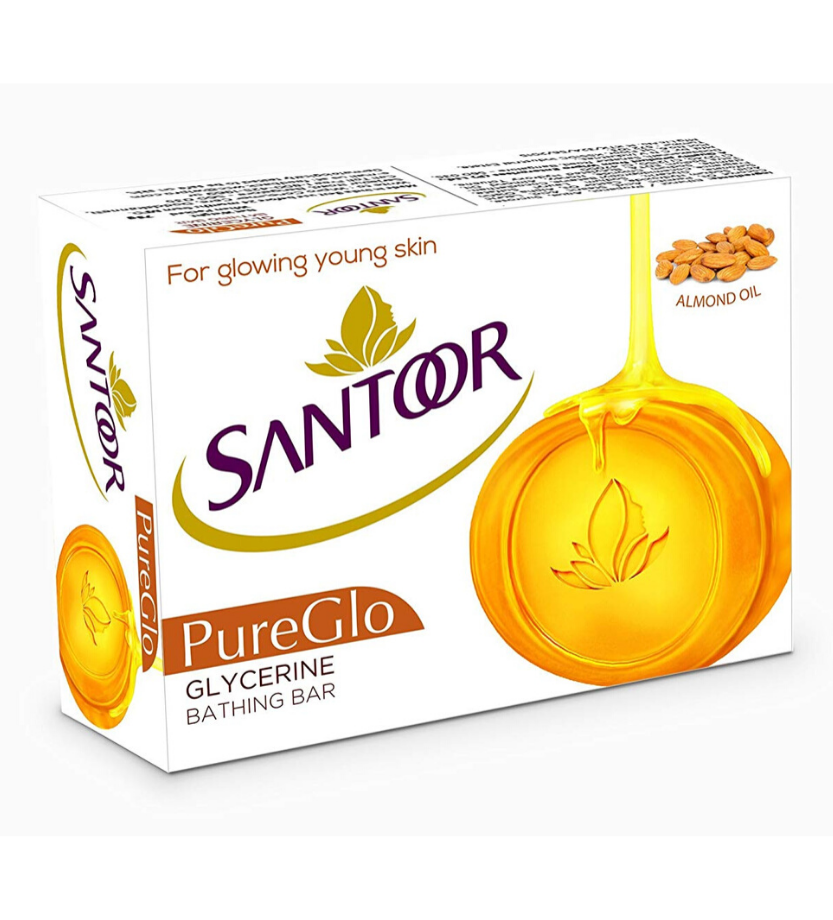 Santoor Glycerin Soap 75G