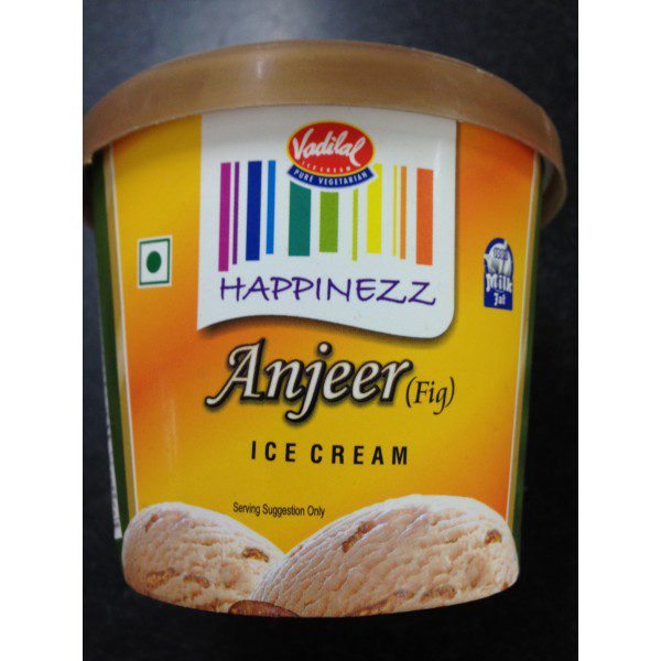 Vadilal Anjeer Iceceram 1 Ltr