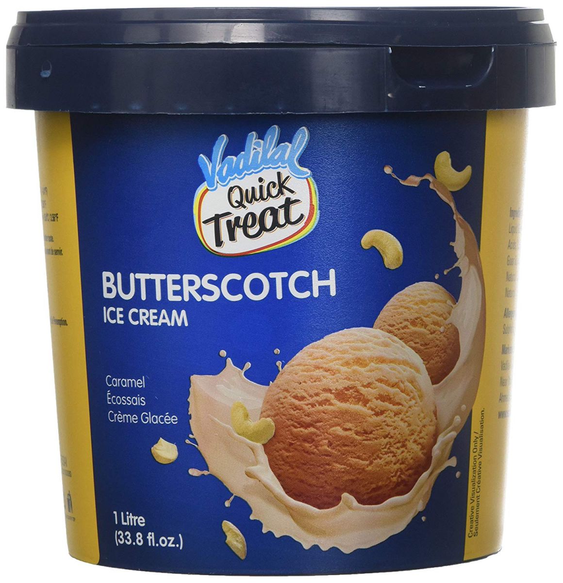 Vadilal Ice Cream Butterscotch 1L