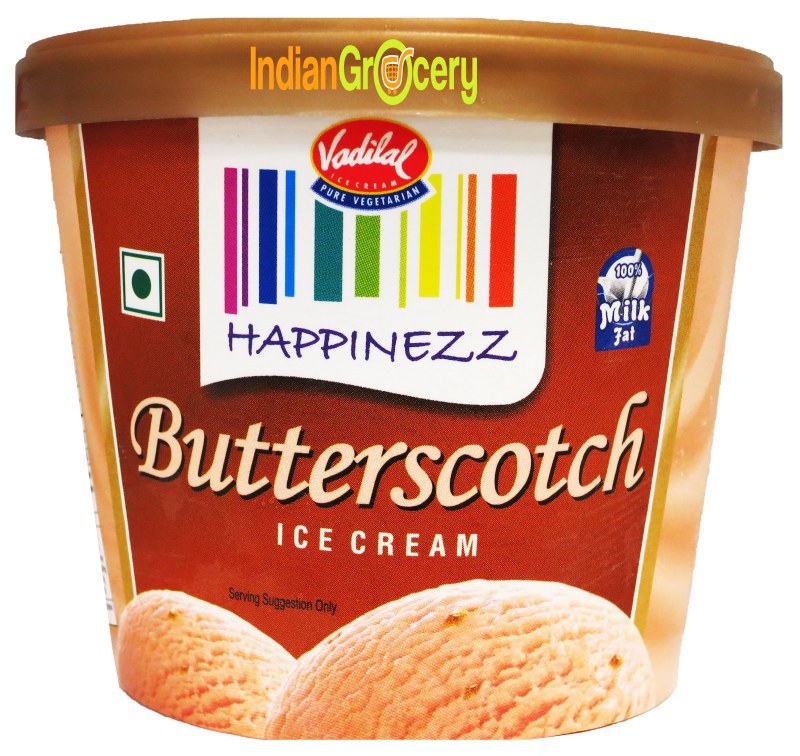 Vadilal Ice Cream Butterscotch 500Ml