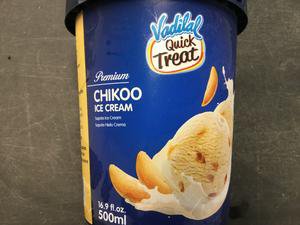 Vadilal Chikoo Ice Cream 500 M.L