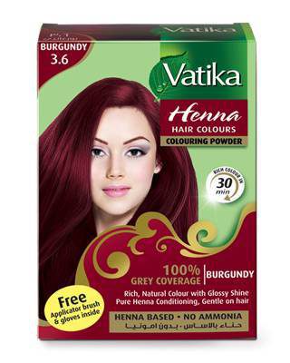 Vatika Henna Burgundy 60 Gm
