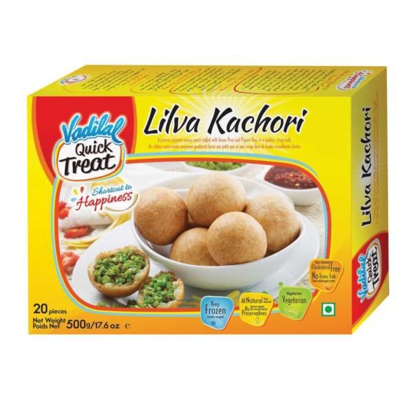 Vadilal Lilva Kachori 500Gm