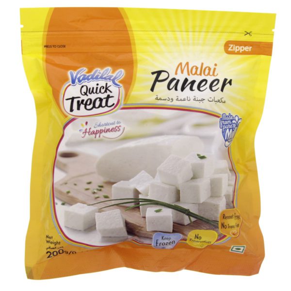 Vadilal Malai Paneer Block 200 Gm