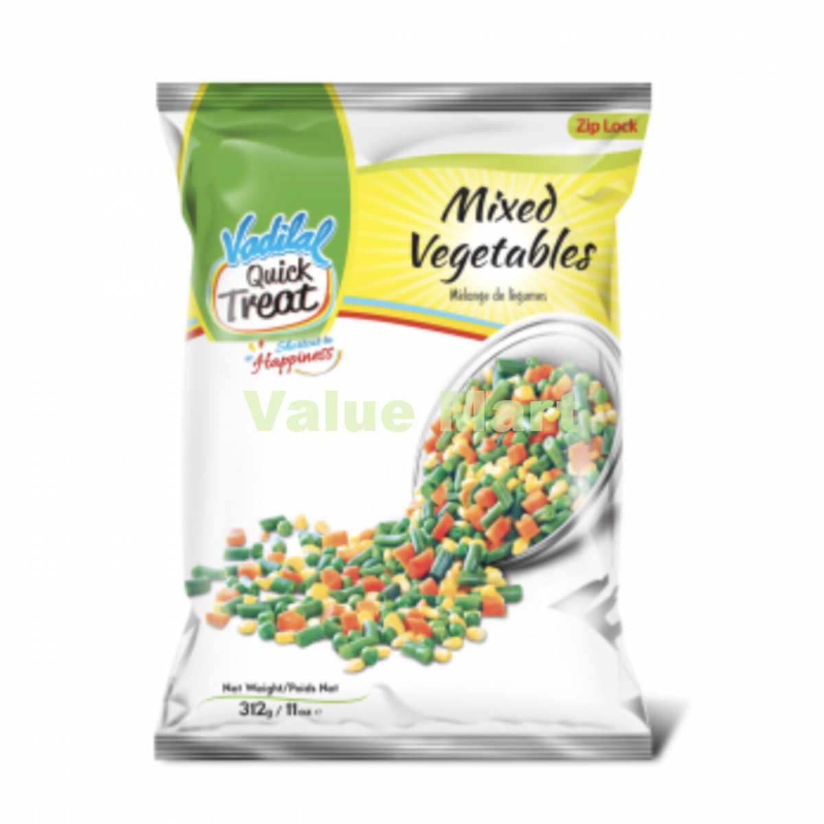 Vadilal Mixed Vagetables 312G