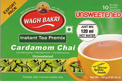 Waghbakri Cardamom Tea Unsweetened 140 Gm