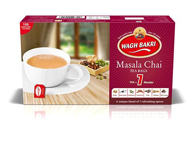 Waghbakri Masala Chai Tea Bags 200 Gm