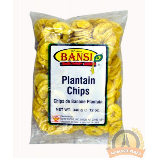 Bansi Plantain Chips 12 Oz