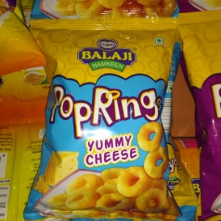 Balaji Popring Yummy Cheese 65G
