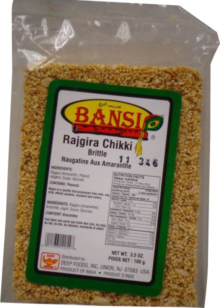 Bansi Rajgira Chikki 3.5 Oz