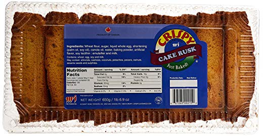 Crispy Cake Rusk 650 G