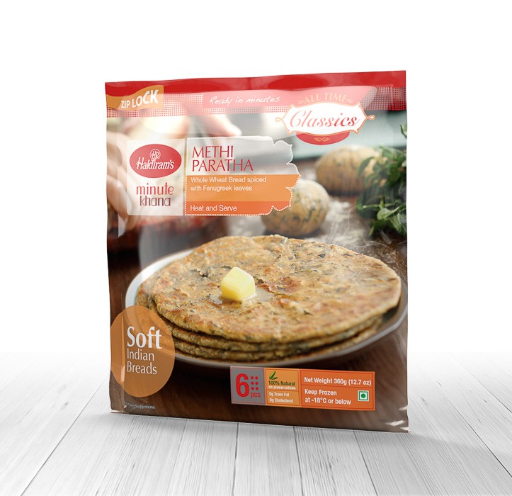 Haldiram Methi Paratha 360 G
