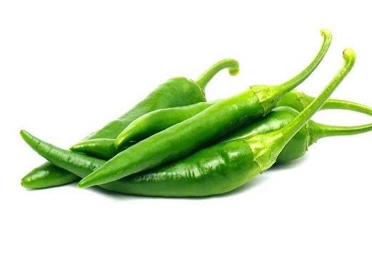 Small Green Chillies 1/2lb