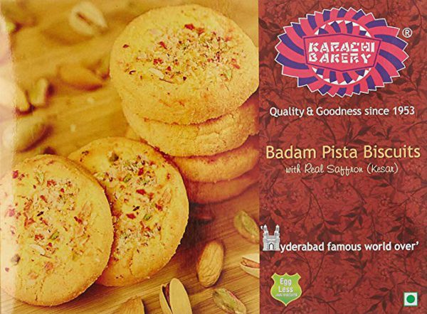 Karachi Bakery Badam Biscuits 400Gm