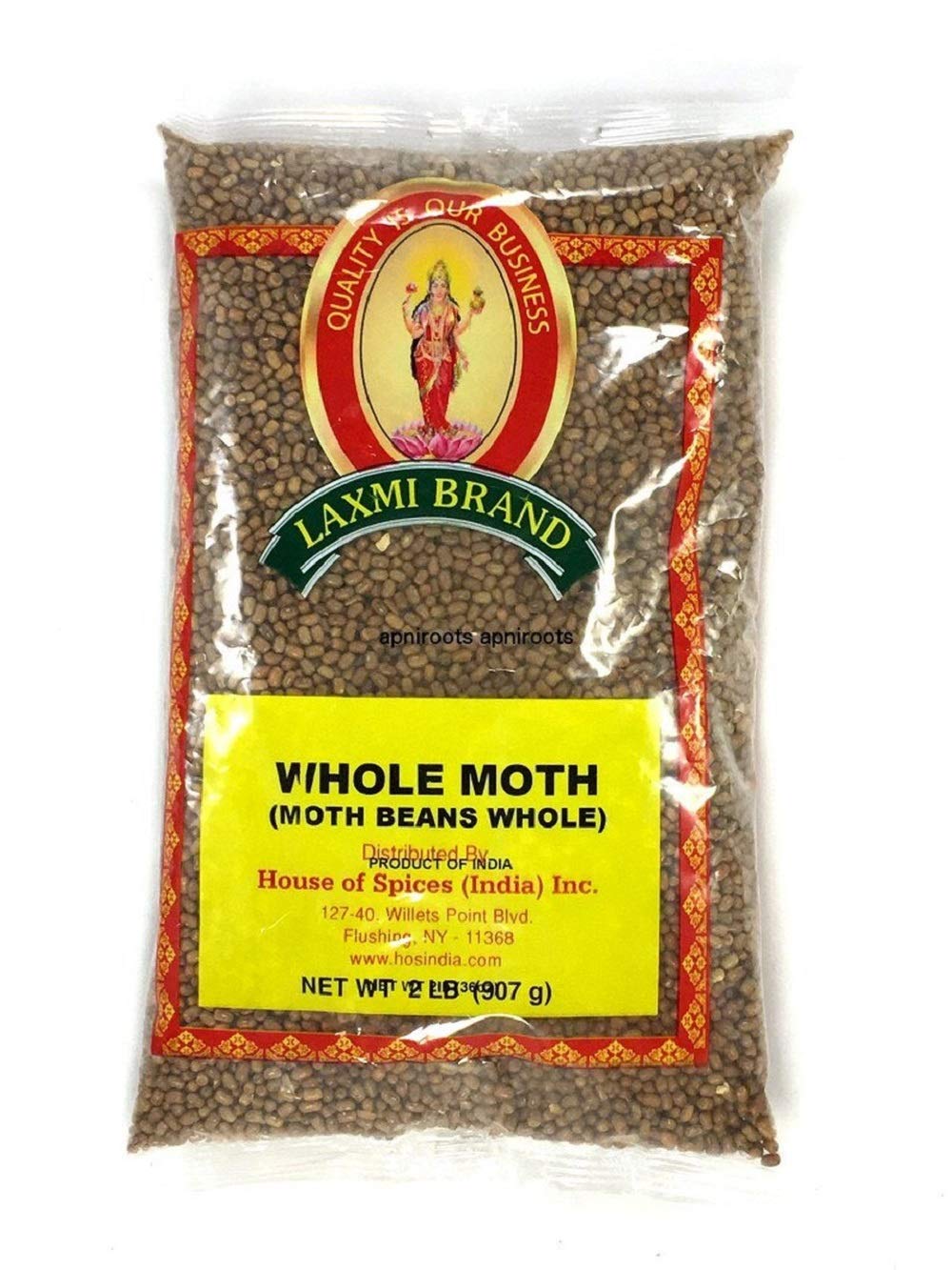 Laxmi Whole Moth 4Lb