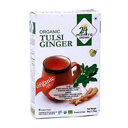 Mantra Organic Tulsi Ginger 50 G