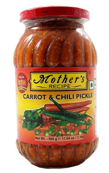 Mothers Carrot Chilli Pickle 500Gm