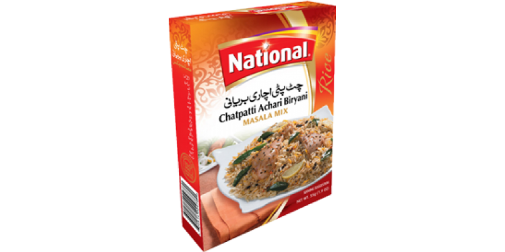 National Chatpati Achatri Biryani 55 Gm