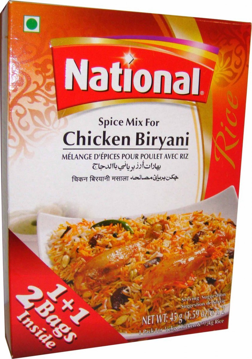 National Chicken Biryani 45 Gm