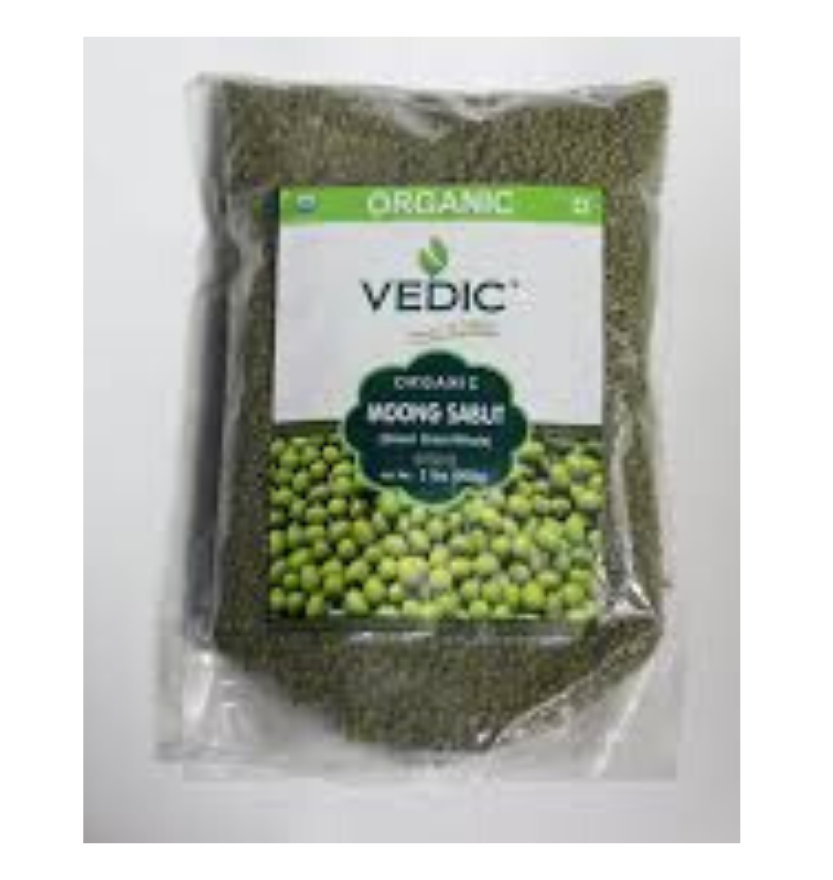 Vedic Organic Moong Sabut 2Lb