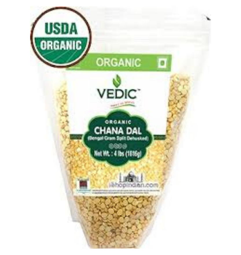 Vedic Organic Chana Dal 2Lb