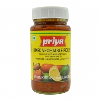 pRIYA MIXED VEG PICKLE WITH GARLIC 300 GM