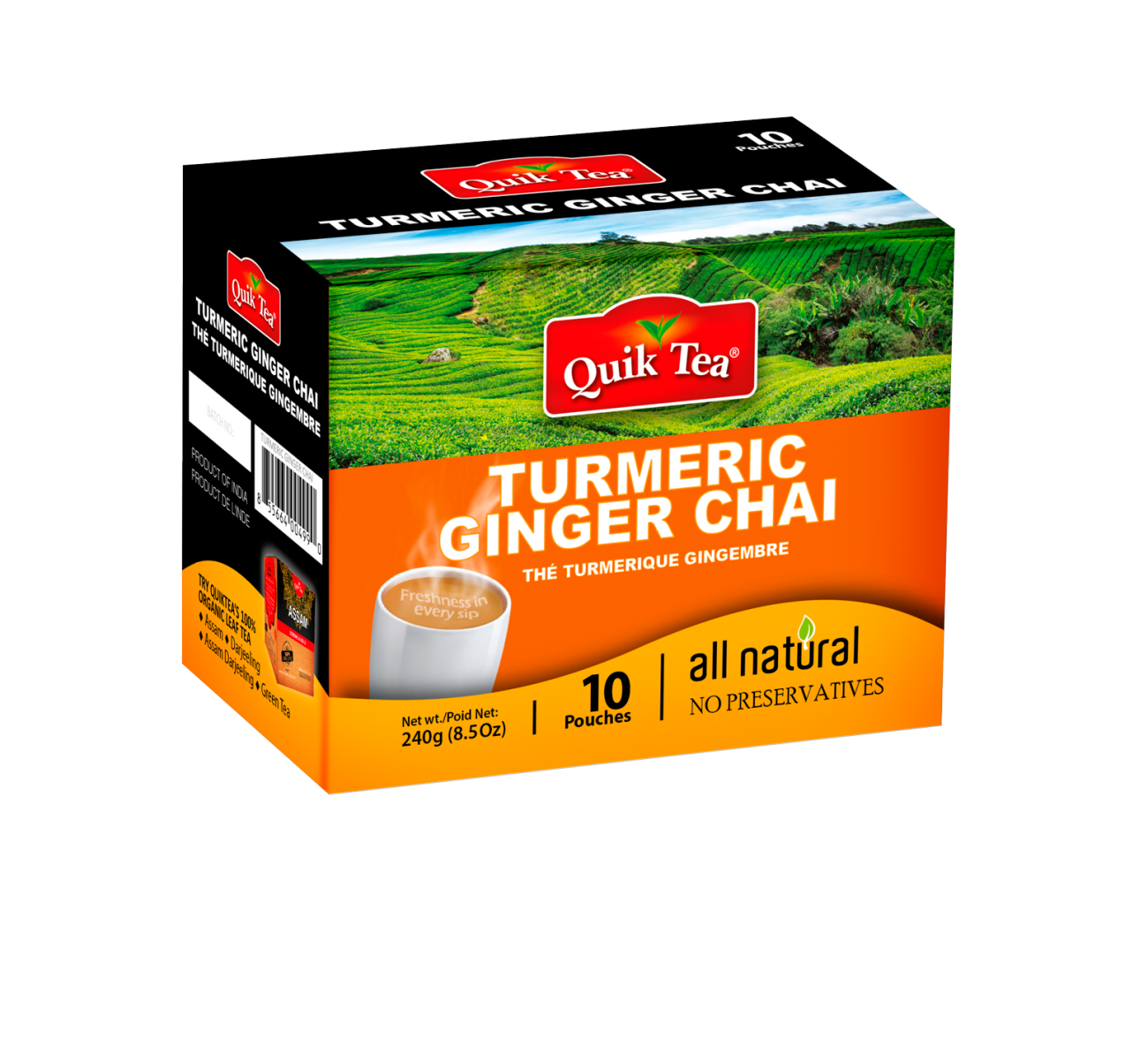 Quik Tea Turmeric Ginger Chai