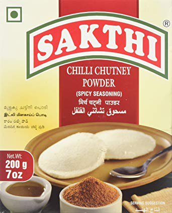 Sakthi Chilli Chutney Powfder 200 Gm