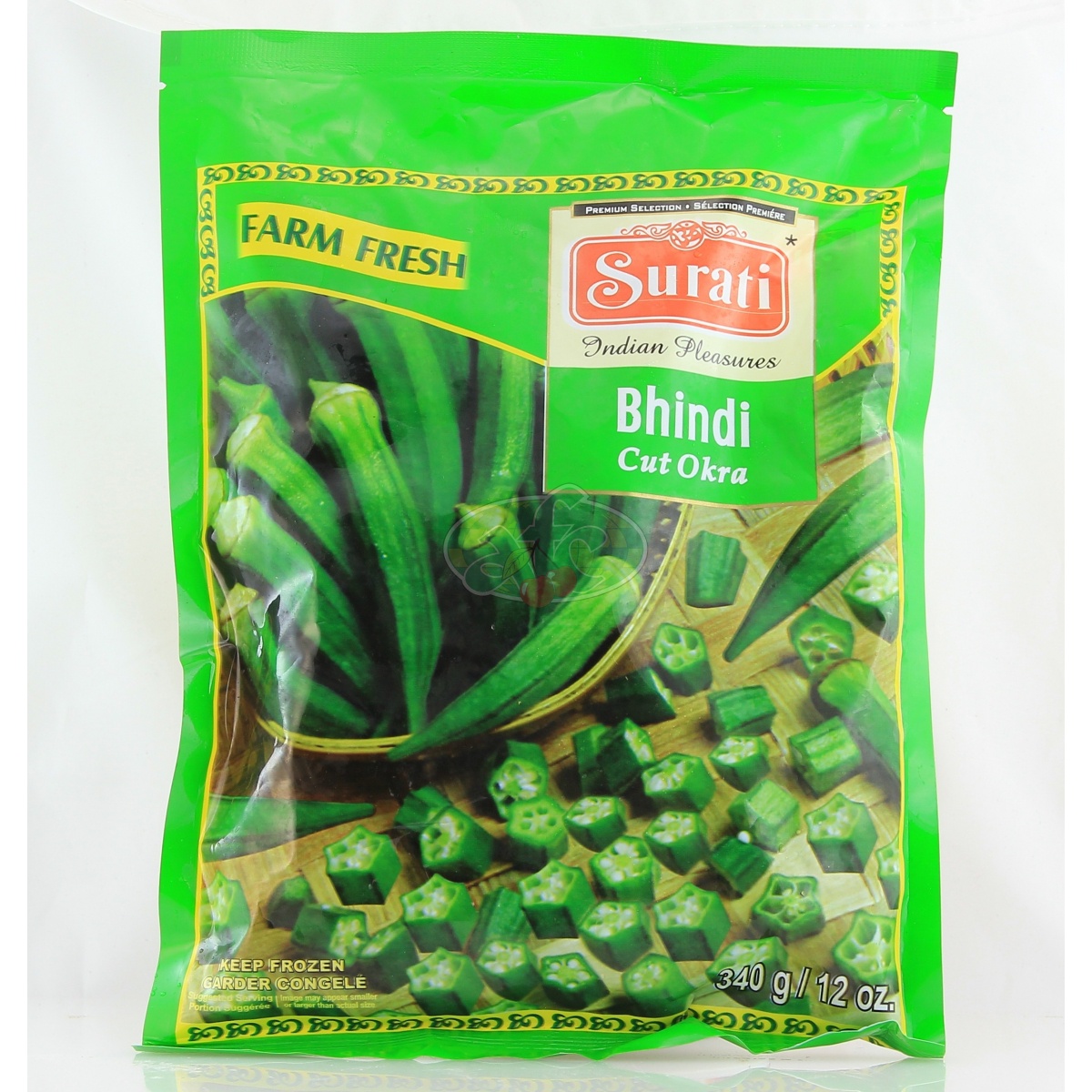 Surati Bhindi Farm Fresh 340 G