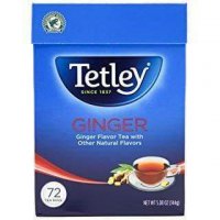 Tetley Ginger Flavor Tea 72Bags