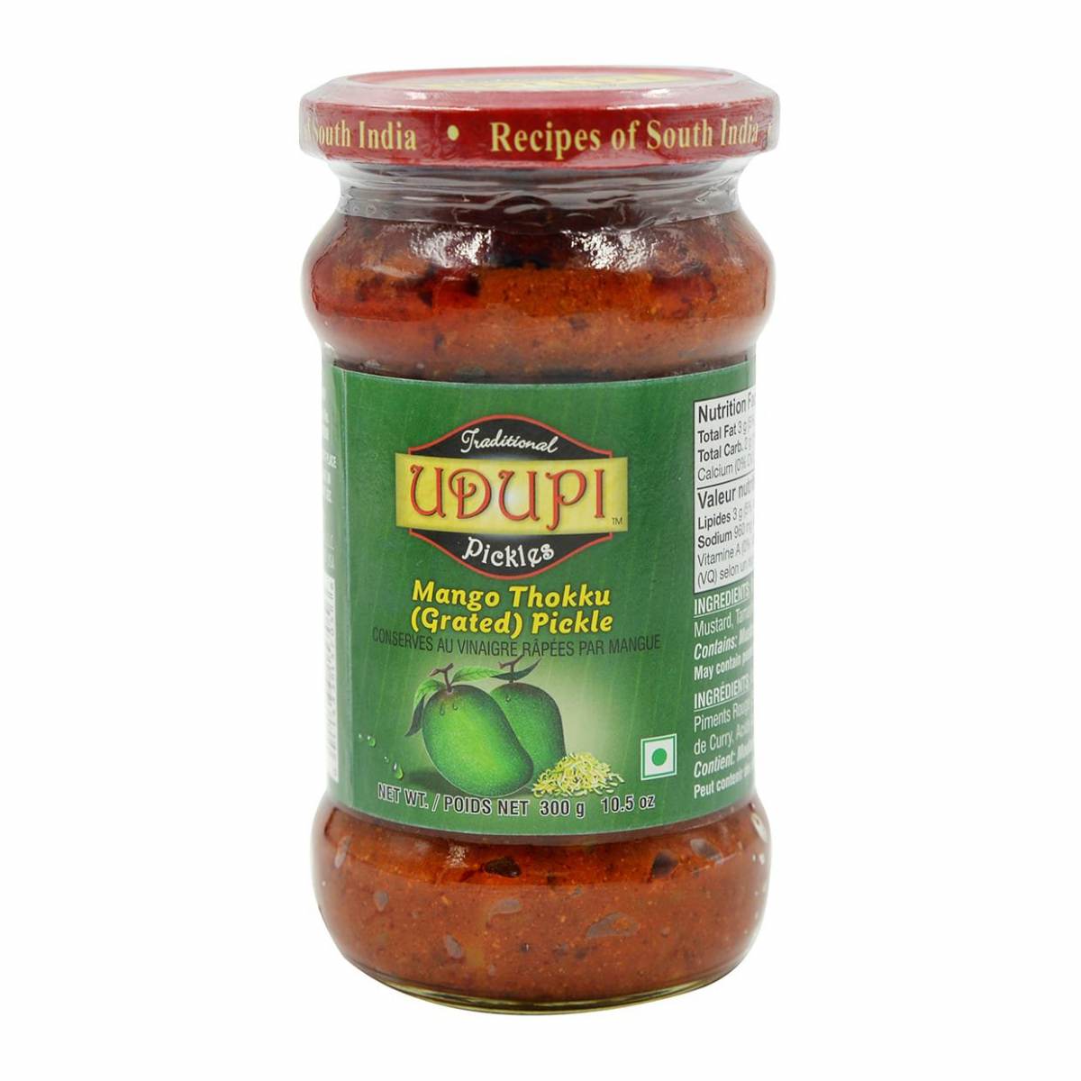Udupi Pickels Mango Thokku 10.5 Oz