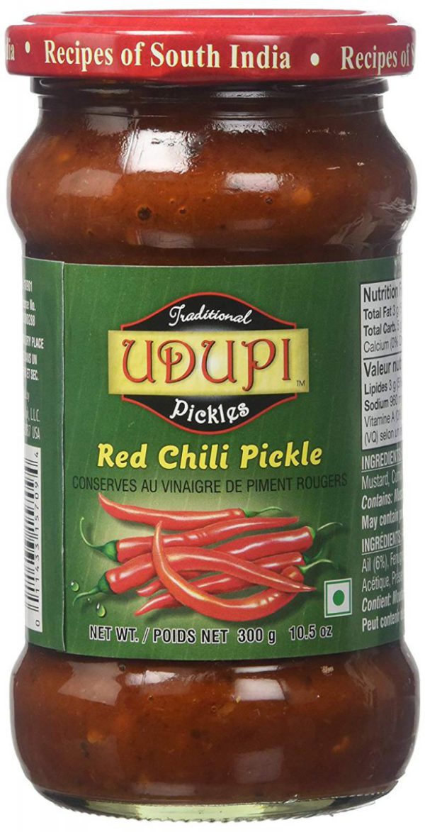 Udupi Pickels Red Chili 10.5 Oz