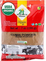 24 Mantra Cumin Powder 7 Oz