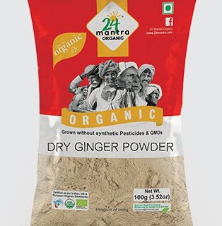 24 Mantra Dry Ginger Powder 3.5 Oz