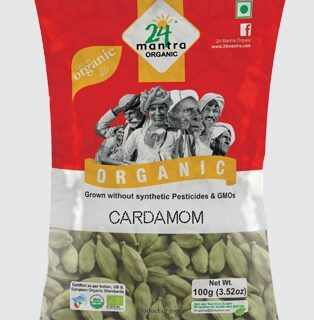 24 Mantra Organic Cardamom 99 G