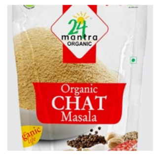 24 mantra organic chat masala 50 g