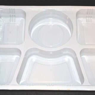 6 Compartment Foam Plates