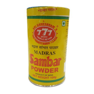 777 Sri Ganeshram,S Madras Sambar Powder 500 G
